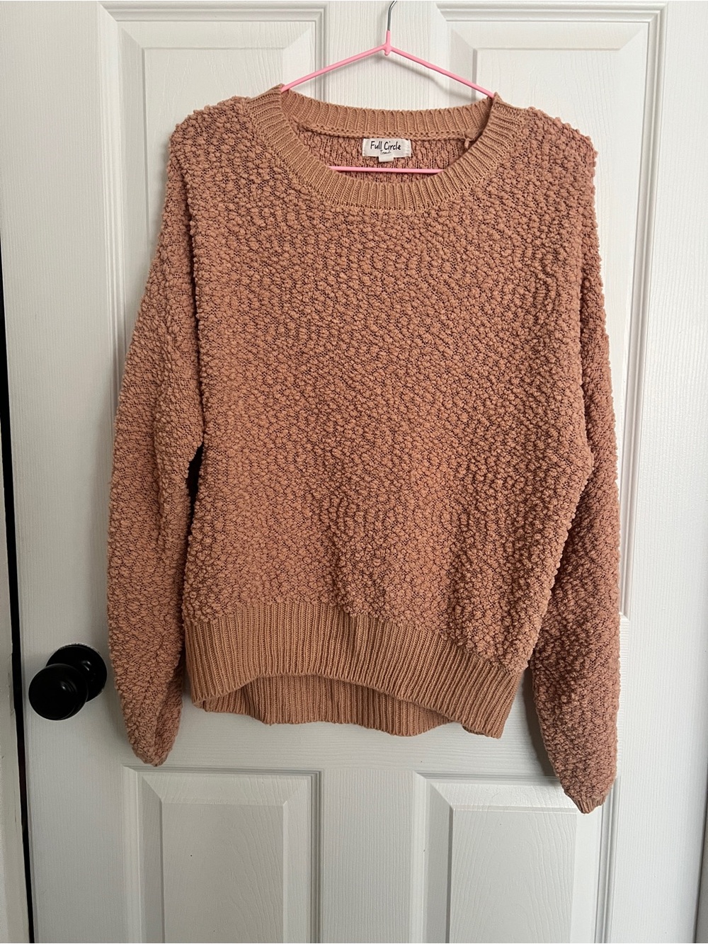 Women's Cozy Bouclé Sweater - pink